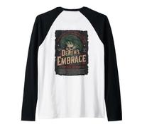 Hip Hop Vintage Hipster Y2K Edgy Urban Backprint Streetwear Raglan