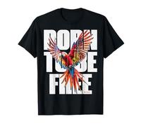 Hip Hop Y2K Vintage Edgy Retro Urban Streetwear Ara Papagei T-Shirt