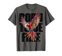 Hip Hop Y2K Vintage Edgy Retro Urban Streetwear Ara Papagei T-Shirt