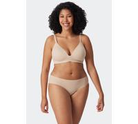 Schiesser Damen Slip nahtlos - Invisible Soft, sand_166915, 42