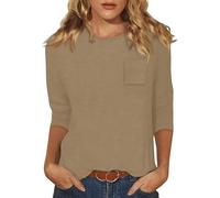 Hippie Bluse Damen Shirt Blusentop Seidenblusen Longblusen Kleider Pullover Knopfleiste Integriertem Fledermausärmel Seersucker Cami Besticktes Warme Herz Shirtblusen Yoga Blusenmantel Disco Auf