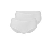 Hipster ANITA "2er Pack Hipster Essential", Damen, Gr. SM, weiß, Stoff, Obermaterial: 80% Polyamid PA. 20% Elasthan EL., Unterhosen (66555124-SM) weiß