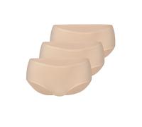 Hipster ANITA "3er Pack Hipster Essential", Damen, Gr. SM, beige (desert), Stoff, Obermaterial: 80% Polyamid PA. 20% Elasthan EL., Unterhosen (91966506-SM) desert