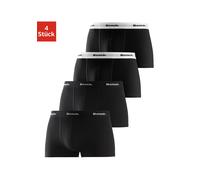 Hipster BENCH., Herren, Gr. XXL, 4 Stk., schwarz, Jersey, Obermaterial: 95% Baumwolle, 5% Elasthan, unifarben, körpernah, Unterhosen, knapp sitzende Boxershorts aus Baumwollmischung (26370006-XXL) sch