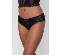 Hipster DORINA "Hasina", Damen, Gr. L, schwarz, Spitze, Obermaterial: 80% Polyamid, 13% Elasthan, 7% sonstige Fasern, unifarben, eng, Unterhosen, leicht transparent, mit Spitze, eng, bequem, elastisch