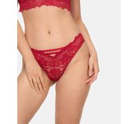 Hipster HUNKEMÖLLER "Andrea Brazilian", Damen, Gr. M, rot, 87% Polyamid, 13% Elasthan, Unterhosen (15709138-M) rot