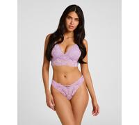 Hipster HUNKEMÖLLER "Andrea Brazilian", Damen, Gr. S, lila, 87% Polyamid, 13% Elasthan, Unterhosen (41084232-S) lila