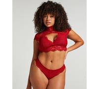 Hipster HUNKEMÖLLER "Daisy Brazilian", Damen, Gr. S, rot, 89% Polyamid, 11% Elasthan, Unterhosen (68225442-S) rot
