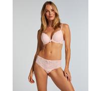 Hipster HUNKEMÖLLER "Teddy Brazilian Shorts", Damen, Gr. XXL, rosa, 89% Polyamid, 11% Elasthan, Unterhosen (65320304-XXL) rosa
