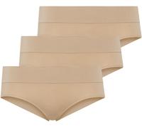 Hipster JOCKEY "Seamfree Comfort", Damen, Gr. L, light beige, Microfaser, Obermaterial: 80% Viskose, 18% Polyamid, 2% Elasthan, unifarben, körpernah, Unterhosen, breiter elastischer Bund (93806124-L)