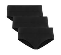 Hipster JOCKEY "Seamfree Comfort", Damen, Gr. XXL, schwarz, Microfaser, Obermaterial: 80% Viskose, 18% Polyamid, 2% Elasthan, unifarben, körpernah, Unterhosen, breiter elastischer Bund (15463113-XXL)