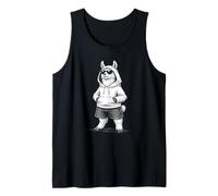 Hipster Lama In Hoodie Und Shorts Sonnenbrille Lustig Tank Top