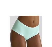 Hipster LASCANA, Damen, Gr. 48/50, blau (air), Jersey, Obermaterial: 58% Baumwolle, 39% Polyamid, 3% Elasthan, körpernah, Unterhosen Hipster, aus angenehm weicher Baumwolle (22500249-48)