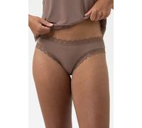 Mey Hipster Damen - Tagwäsche Serie Poetry Temptation - Milk'n Coffee, Braun, Größe L