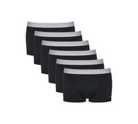 Hipster SLOGGI "men GO ABC 2.0 6P" Gr. XS, schwarz (black) Herren Unterhosen (66366531-XS) black