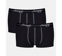 Sloggi Men - Start Hipster/Pant - 2er-Pack (8 Schwarz)