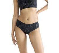 Hipster SLOGGI "ZERO Feel 2.0 Hipster", Damen, Gr. XL, schwarz-weiß (schwarz combination), Single Jersey, Obermaterial: 76% Polyamid, 24% Elasthan, Unterhosen, nahtlos und unsichtbar (92811463-XL) sch