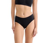 Hipster SLOGGI "ZERO Feel Pure Hipster", Damen, Gr. S, schwarz, Single Jersey, Obermaterial: 54% Modal, 24% Polyamid, 22% Elasthan, körpernah, Unterhosen, natürlich und unsichtbar (55516543-S) schwarz