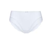Hipster SUSA "Damen Hipster Nizza", Damen, Gr. 42, weiß, Stoff, Obermaterial: 55% Baumwolle CO. 37% Polyamid PA. 8% Elasthan EL., Unterhosen (74663802-42) weiß