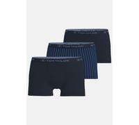 Hipster TOM TAILOR, Herren, Gr. 8, blau, dunkel, streifen, Single Jersey, Obermaterial: 95% Baumwolle, 5% Elasthan, Unterhosen (75588763-8) blau, dunkel, streifen