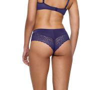 Triumph Hipster Amourette Spotlight X Damen Microtouch, florale Spitze, Blau Gr. 44