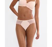 Hipster TRIUMPH "Palina Waves of Glow", Damen, Gr. 44, rosa (porcelain), Spitze, Obermaterial: 77% Polyamid, 23% Elasthan, körpernah, Unterhosen, Triumph x Palina Rojinski, elastisch, Spitzendetails (