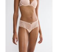 Hipster TRIUMPH "That Night In Vegas", Damen, Gr. 38, porcelain, Mesh, Spitze, Obermaterial: 80% Polyamid, 20% Elasthan, körpernah, Unterhosen, grafische Spitze, Mesh, elegant, verführerische Silhouet