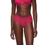 Hipster TRIUMPH "That Night In Vegas", Damen, Gr. 42, pink (flashy pink), Mesh, Spitze, Obermaterial: 80% Polyamid, 20% Elasthan, körpernah, Unterhosen, grafische Spitze, Mesh, elegant, verführerische