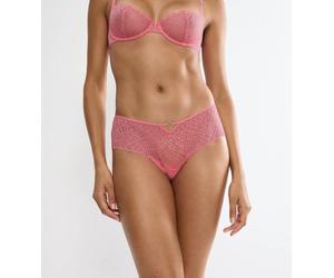 Hipster TRIUMPH "That Night In Vegas", Damen, Gr. 46, wild rose, Mesh, Spitze, Obermaterial: 80% Polyamid, 20% Elasthan, körpernah, Unterhosen, grafische Spitze, Mesh, elegant, verführerische Silhouet
