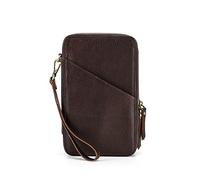 Hiram Zubehör-Organizer-Etui echtes Leder Reise-Elektronik-Zubehör Organizer-Tasche für Apple-Ladekabel Adapter universelle Tragetasche für Ladegerät Taschen-Organizer