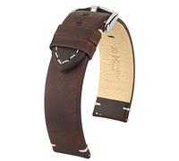 HIRSCH Herren Uhrenarmband Kalbsleder Modell Ranger 22 mm Braun