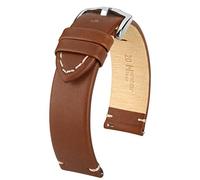 HIRSCH Herren Uhrenarmband Kalbsleder Modell Ranger 22 mm Goldbraun