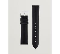 Hirsch 40458850-2-22 Uhren-Armband Hevea L 22 mm Kautschuk Schwarz