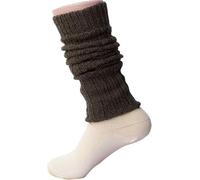 Hirsch Natur, Beinstulpen, 100% Wolle (kbT) (Braun)