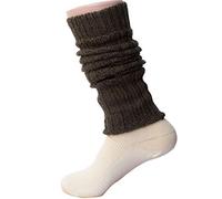 Hirsch Natur, Beinstulpen, 100% Wolle (kbT) (Braun)