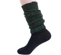 Hirsch Natur, Beinstulpen, 100% Wolle (kbT) (Tanne)