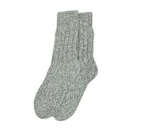 Hirsch Natur Erwachsene Norweger Socken kbT Wolle Graumeliert 36-37