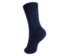 Hirsch Natur Eskomo Vollplüschsocke, Baby und Kinder, kbT Schurwolle, GOTS Zertifiziert (DE/NL/SE/PL, Numerisch, 29, 30, Marine)