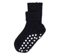 Hirsch Natur Grobstrick Stoppersocke, Größe 25-26, Farbe Marine aus 100% Schurwolle kbT