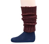 Hirsch Natur Kinder Stulpen Bio Schurwolle Strick andorra Länge ca. 30 cm