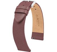 HIRSCH Uhren-Armband Cashmere - Uhrband aus italienischem Kalbsleder - Uhrenband mit seidigem Glanz