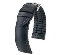 HIRSCH Unisex Performance Uhrenarmband Modell James 22 mm Schwarz