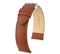 Hirsch Unisex Uhrenarmband Büffel Style Modell Kansas 18 mm Goldbraun