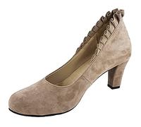 HIRSCHKOGEL Damen Pumps, Stein, 40 EU