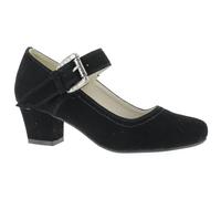 Hirschkogel Damen Trachten Pumps, schwarz, 38 EU