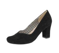 Hirschkogel Damen Trachten Pumps, schwarz, 38 EU