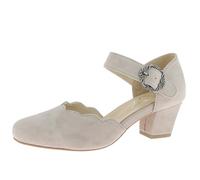 Hirschkogel Damen Trachten Pumps, Stein, 36 EU