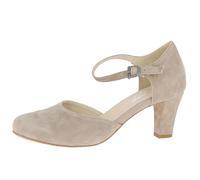 Hirschkogel Damen Trachten Pumps, Taupe, 39 EU