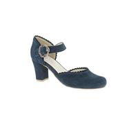 Hirschkogel Trachtenpumps - Sophia - dunkelblau, Taupe
