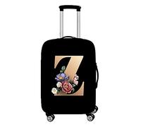 Hiseng Elastisch Kofferhülle Kofferschutzhülle Gepäck Cover Reisekoffer Hülle Koffer Schutzhülle Luggage Cover Waschbarer Kofferüberzug (XL (30-32inch),Z)